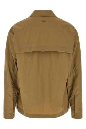 Shacket rippled effect Green