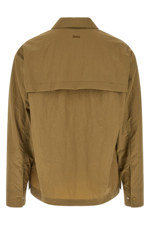 Shacket rippled effect Green