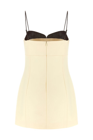 'Tailored' dress Beige