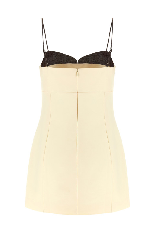 'Tailored' dress Beige