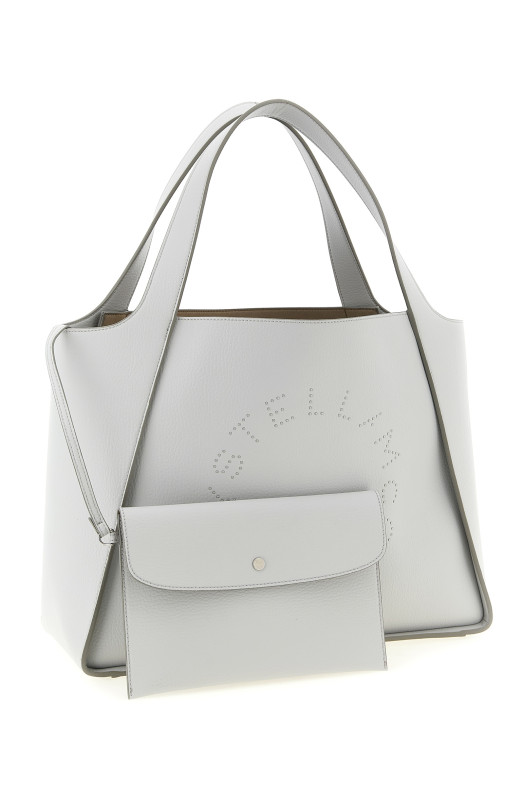 'Logo Tote' shopping bag Gray