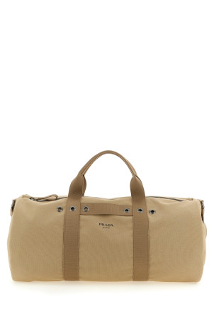 Canvas travel bag Beige