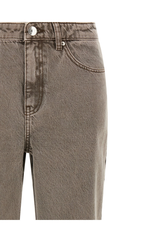 Straight leg jeans Brown
