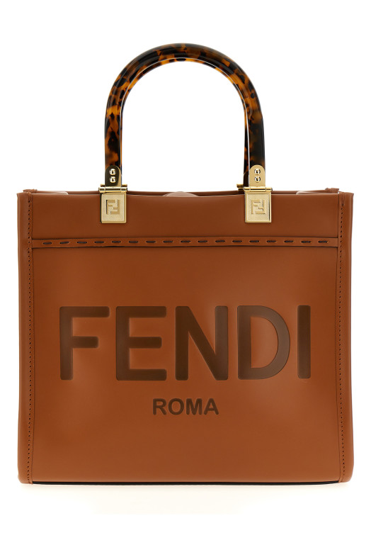 'Fendi Sunshine Small' handbag Brown