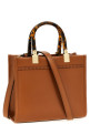 'Fendi Sunshine Small' handbag Brown