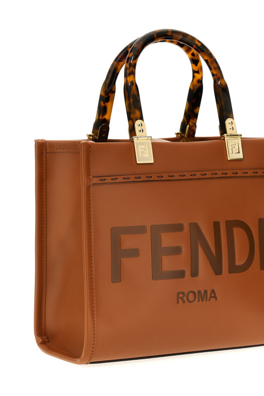 'Fendi Sunshine Small' handbag Brown