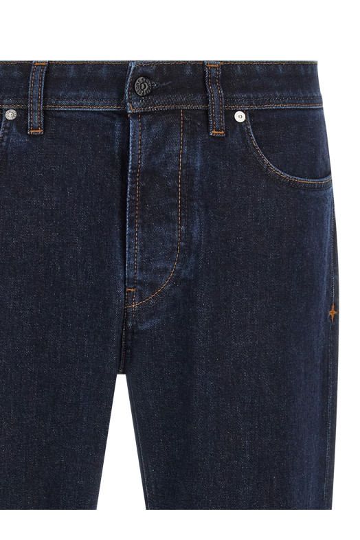 'Indigo Denim-Rinsed' jeans Blue