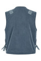 'G100016 David Light Indigo-Tc' vest Blue