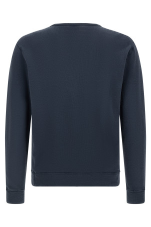 Loopback cotton sweatshirt Blue