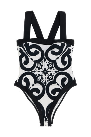'Costella' one-piece swimsuit Black-grey