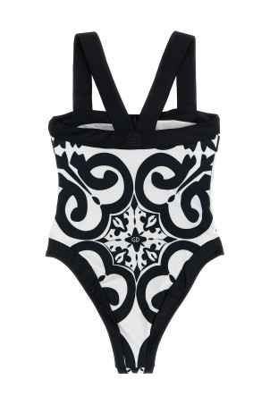 'Costella' one-piece swimsuit Black-grey