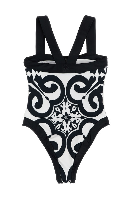 'Costella' one-piece swimsuit Black-grey