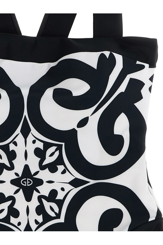 'Costella' one-piece swimsuit Black-grey