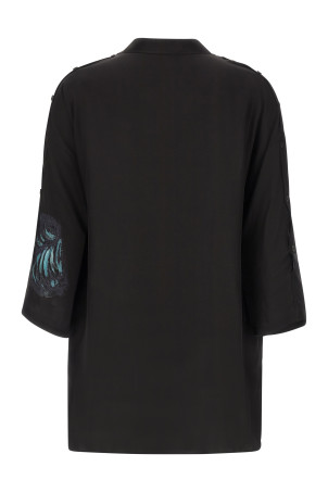Silk shirt Black