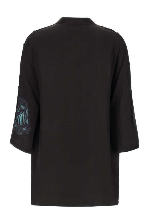 Silk shirt Black