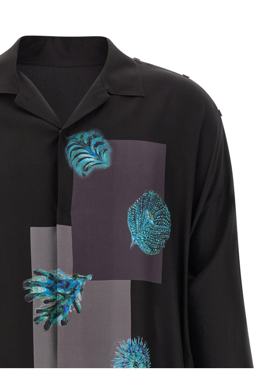 Silk shirt Black