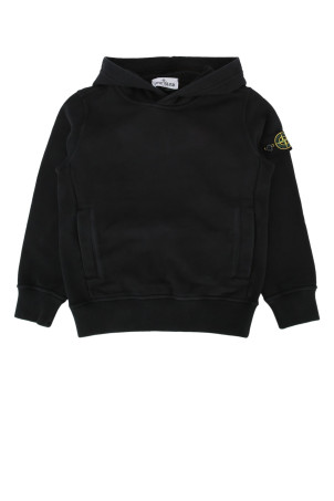 HOODIE SWEATER Black STONE ISLAND KIDS (610000420)