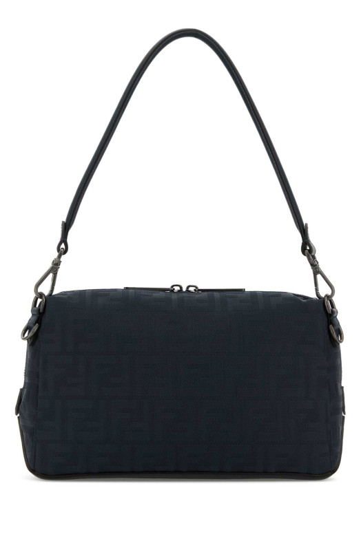 Midnight blue canvas Lui Medium shoulder bag FENDI (7VA672AVC6)