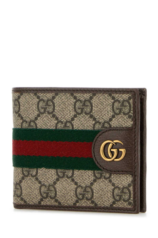 Printed canvas wallet GUCCI (834271FAEOI)
