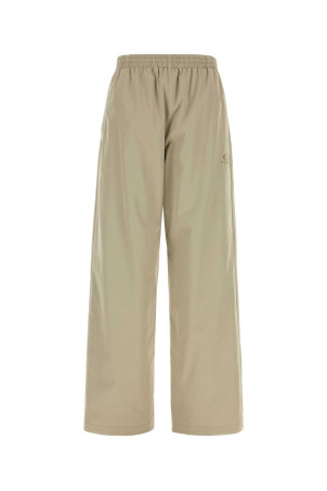 Cappuccino stretch polyester wide-leg pant BALENCIAGA (850698TRO31)
