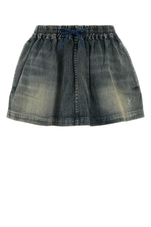 Denim mini skirt BALENCIAGA (856908TTWC5)
