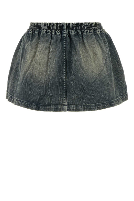 Denim mini skirt BALENCIAGA (856908TTWC5)