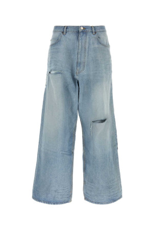 Denim wide-leg jeans BALENCIAGA (857216TTWB1)
