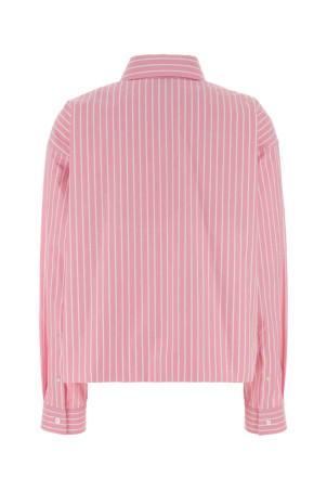 Embroidered poplin oversize shirt BALENCIAGA (857837TPM26)