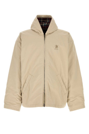 Sand cotton blend oversize padded jacket BALENCIAGA (865916TTP10)