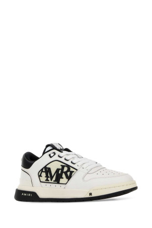 Two-tone leather Classic Low sneakers White/Black AMIRI (AMFOSR1101)