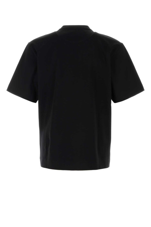 Black cotton t-shirt FENDI (FY0936AW0R)