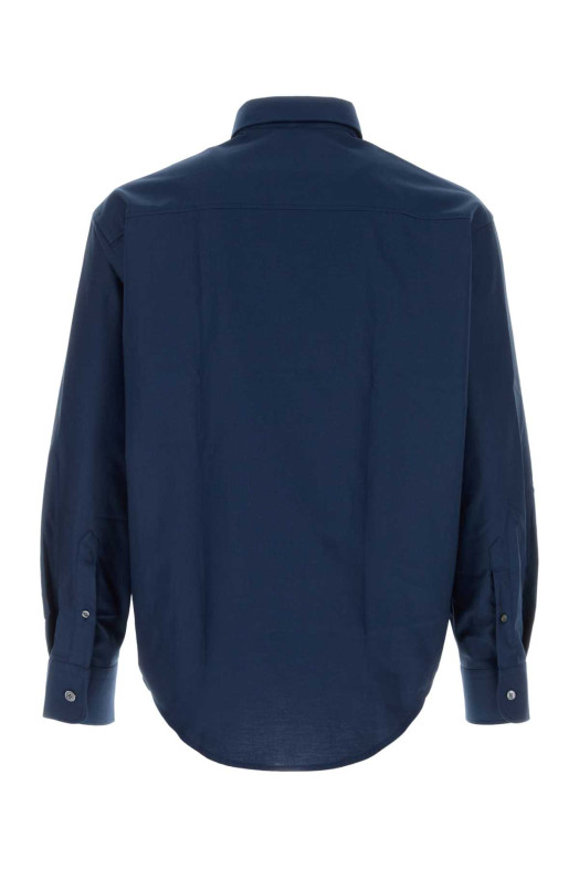 Blue oxford oversize shirt AMI (HSH822CO0210)
