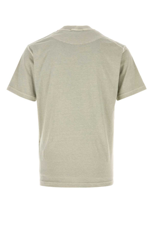 Dove grey cotton t-shirt STONE ISLAND (L1S152100026S0057)