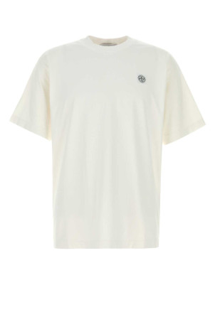 White cotton t-shirt STONE ISLAND (L1S152100030S0115)