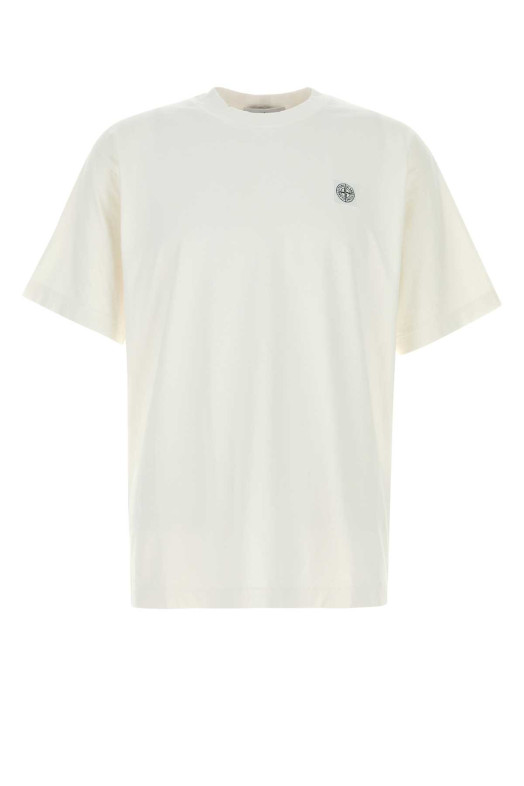 White cotton t-shirt STONE ISLAND (L1S152100030S0115)