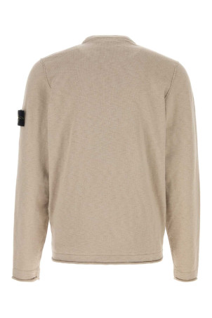 Cappuccino cotton blend sweater STONE ISLAND (L1S155100052S00B0)
