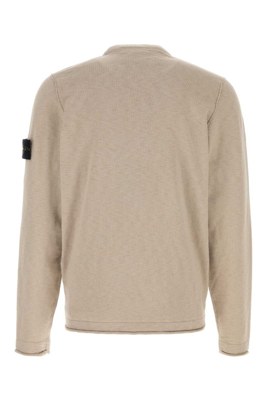 Cappuccino cotton blend sweater STONE ISLAND (L1S155100052S00B0)