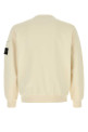 Ivory cotton sweatshirt White STONE ISLAND (L1S156100019S0410)