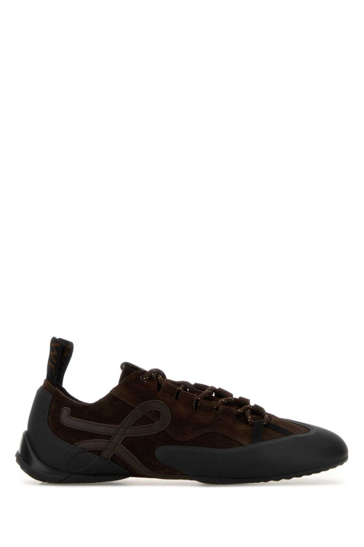 Brown suede Grip sneakers LOEWE (L814282X78)