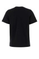 Black cotton t-shirt MAISON KITSUNE (PW00113KJ7026)