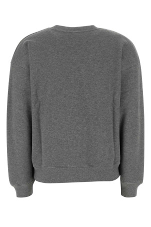 Dark grey cotton sweatshirt MAISON KITSUNE (PW00307KM0341)