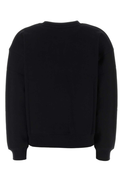 Black cotton sweatshirt MAISON KITSUNE (PW00307KM0341)