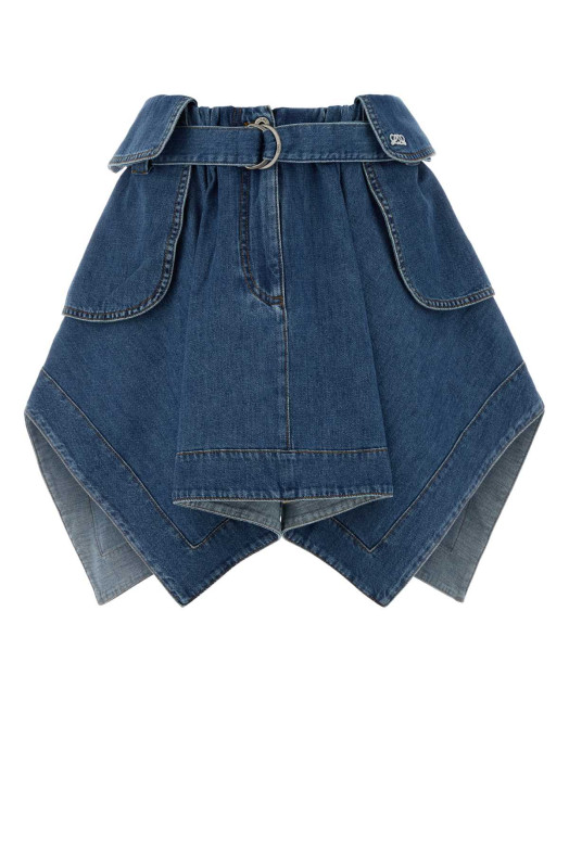 Denim skirt BLUE LOEWE (S540Y1EX03)