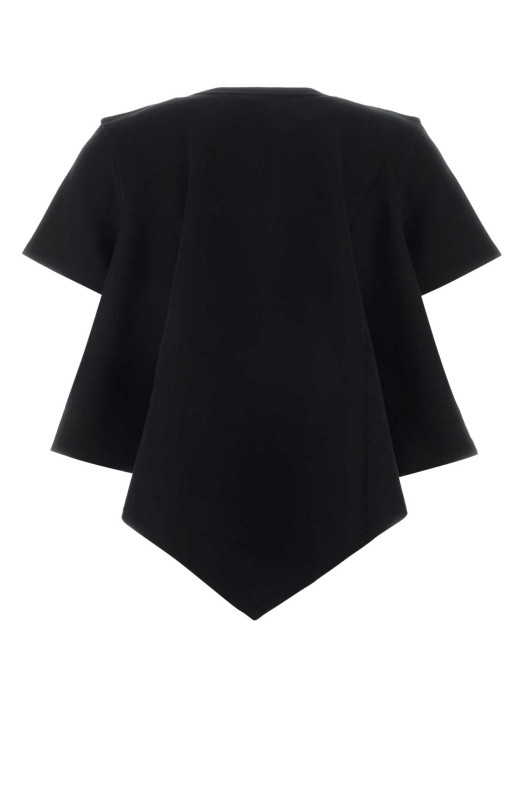 Black cotton blend t-shirt Black LOEWE (S540Y22X87)