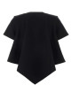 Black cotton blend t-shirt Black LOEWE (S540Y22X87)