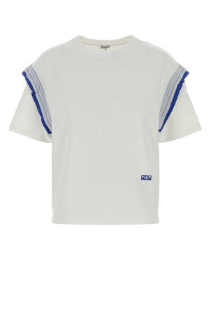 White cotton t-shirt White LOEWE (S540Y22X90)