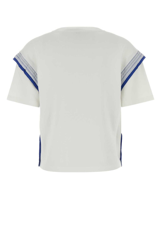 White cotton t-shirt White LOEWE (S540Y22X90)