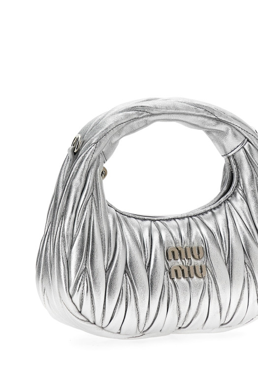 'Hobo Wander' mini handbag Silver