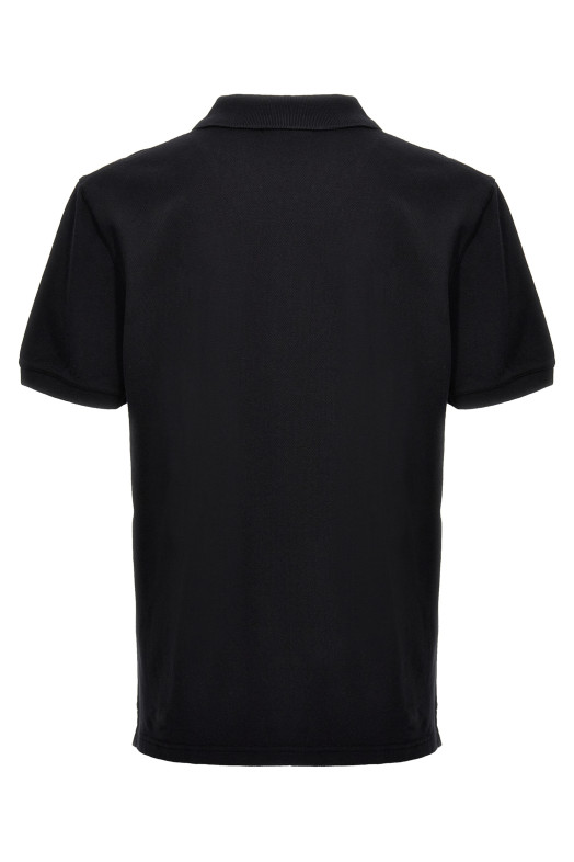 'Fox Head' polo shirt Black