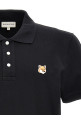 'Fox Head' polo shirt Black